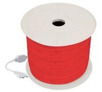 Ruban Led Néon Dimmable 220v Bobine 50m Rouge Circulaire 360 9w/M Coupe 100cm Ip67 Rouge