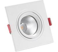 Ledkia Spot LED downlight carré - Blanc