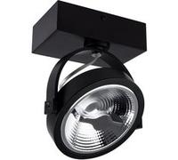 LEDKIA LIGHTING Spot LED 15W CREE en Saillie Orientable AR111 Dimmable Noir 2700K Blanc chaud