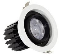 Ledkia Spot LED downlight rond - Blanc