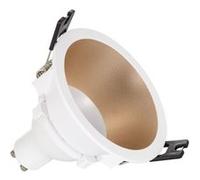 TechBrey Spot LED Downlight Conique GU10 6W Coupe Ø 75mm PC No Flicker 3000K Beige Blanc chaud Beige