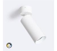 Ledkia Spot LED en Saillie 18W Aluminium Misoh 2700K - 4000K - 6000K 38º Blanc CCT