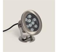 TechBrey Spot LED Fixation au Sol RGB 12V 9W IP68