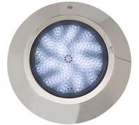TechBrey Spot LED Piscine en Saillie Inox RGBW Submersible 12V DC IP68 24W RGBW Argent G