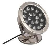 Spot Led Rgb Fixation Au Sol 12v 18w Submersible Ip68 Rgb