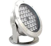 TechBrey Spot LED RGB Fixation au Sol 12V 36W Submersible IP68 RGB Acier inoxidable G