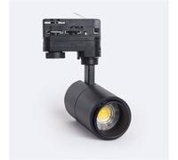 TechBrey Spot LED sur Rail Triphasé 10W Dimmable CCT Sélectionnable Pulyx Multi-angle 15-60º Noir Noir