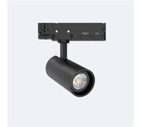 Ledkia Spot LED sur Rail Triphasé 20W Fasano Dimmable CCT Noir 2700K Blanc chaud