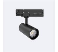 Ledkia Spot LED sur Rail Triphasé 20W Fasano Dimmable CCT Noir 4000K Blanc neutre