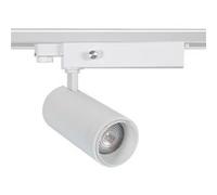 Ledkia Spot LED sur Rail Triphasé 30W Dimmable Wolf Multiangle 15-60º Blanc 3000K Blanc