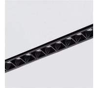TechBrey Spot Linéaire LED sur Rail Magnétique 20mm 30W 48V 2700K - 3000K - 4000K Sélectionnable (chaud-neutre) Noir