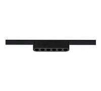 TechBrey Spot Linéaire LED sur Rail Magnétique 25mm Extra-Plat 6W 48V Noir Optic 120mm 2700K Blanc chaud Noir G