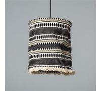 Ledkia Suspension Coton Rarámuri Blanc / Noir