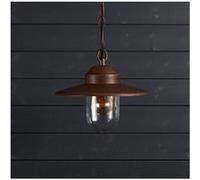 LEDKIA LIGHTING Suspension Extérieure Aluminium Perth Marron foncé E27