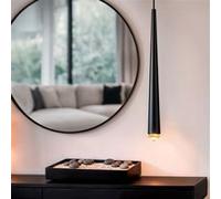 Ledkia Suspension LED 3W Métal Hauteur Réglable Agnes Noir