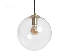 Suspension Métal Et Verre Moonlight Clear Transparent
