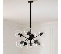 Ledkia Suspension Wassily 9 spots - Noir