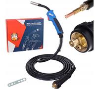 TECHKAR MB15 Torche de soudage pour soudeur MIG MAG 5m avec buse connexion europenne 0,8