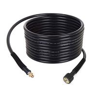 TECHKAR Tuyau d'Extension pour Nettoyeur Haute Pression - Tuyau de Rechange de 10 m - Ancien Modèle Adaptateur M22x10 mm - 200 Bar - Accessoires pour Karcher K2 K3 K4 K5 K6 K7 Home Series