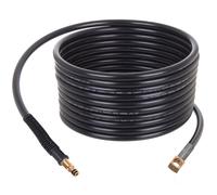 TECHKAR Tuyau Flexible Haute Pression 200bar Longueur 15m Compatible avec Les nettoyeurs Haute Pression Parkside PHD 150 170 avec Tambour et Cube