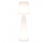 TECHLY 365245 Lampe LED RGB de sol multicolore 16 couleurs réglage intensité IP66 Blanc