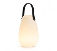 TECHLY 367553 Lampe LED multicolore rechargeable de table avec poignée et télécommande Blanc