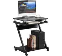 Techly ICA-TB 935B Bureau d'ordinateur mobile 590x370mm noir