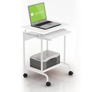 Techly ICA-TB S005W Bureau d'ordinateur blanc