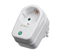 Techly IPW-ADP-SURGET protection surtension Blanc 1 sortie(s) CA 250 V