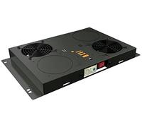 TECHLY Professional 364965 Kit de ventilation au plafond pour Rack 19" 2 ventilateurs Noir