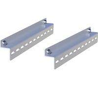 TECHLY Professional 365115 Supports horizontaux à Zeta de montage sur poteau pour rack IP55 Silver