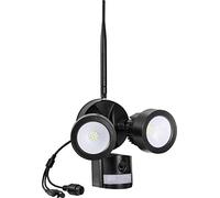 Technaxx Caméra IP TX-83 – HD 1MP 1280x720, extérieur, projecteur LED, détecteur de mouvement