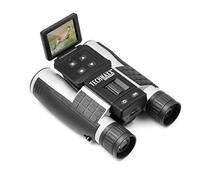 Technaxx Allemagne Caméra numérique binoculaire 2.8 ''affichage 1080P grossissement 12X enregistreur photo vidéo Nature WildCam TX-142