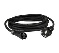 Technaxx Câble BC05 vers Prise Schuko 5m - Câble AC H07RN-F 3x1,5 pour Micro-onduleur, Câble de Connexion pour Panneau Solaire&Kit Solaire Balcon, Compatible Hoymiles HMS, IP44, Résistant UV - TX-211