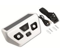 TECHNAXX Caméra de surveillance IP TX-156, Full HD, solaire, extérieur, avec lumière LED