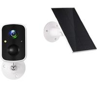 TECHNAXX Caméra IP solaire d'extérieur TX-24, blanc