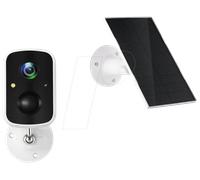 TECHNAXX TX-244 - Caméra de surveillance, IP, WLAN, extérieur, avec panneau solair