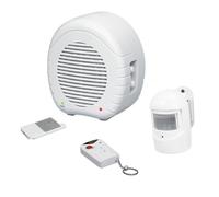 technik@all Indexa EW01 + MA80P + MA80R Chien de garde électronique avec télécommande, détecteur de mouvement sans fil et télécommande supplémentaire