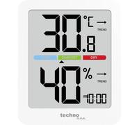 Techno Line Thermo-hygromètre blanc WS9456