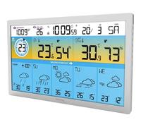 La Crosse Technology Station météo radiopilotée Techno Line WD2500 – Temp. int/ext & humid., 3 cap.