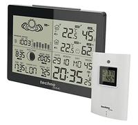 techno line WS 6760 Station Météo avec Horloge Noir