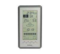 techno line WS 9040-IT Station Météo avec Horloge Argent/Grisaille