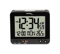 Techno Line WT 195 radiopiloté(e) Réveil noir Heures de réveil 1