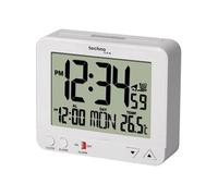 Techno Line WT 195 WHITE radiopiloté(e) Réveil blanc Heures de réveil 1