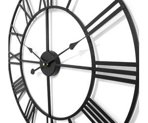 techno line WT1615 Horloge XXL Noir 60 cm