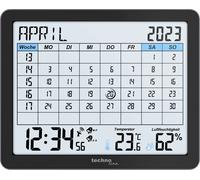 Techno Line WT2600 radiopiloté(e) Calendrier noir Heures de réveil 2