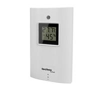 Technoline extérieur émetteur TX 70 DTH 433 MHz, blanc avec batteries