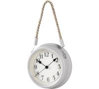 La Crosse Technology Horloge murale WT 7130 à quartz 22 cm x 68 mm x 68 mm gris