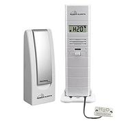 Technoline MA 10350 + passerelle 2 en 1 : détecteur d'eau et capteur Thermo-hygro, Blanc, 3,8 x 2,1 x 12,8 cm