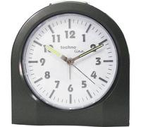 Technoline Modell 3X Réveil à quartz Anthracite et Métallique